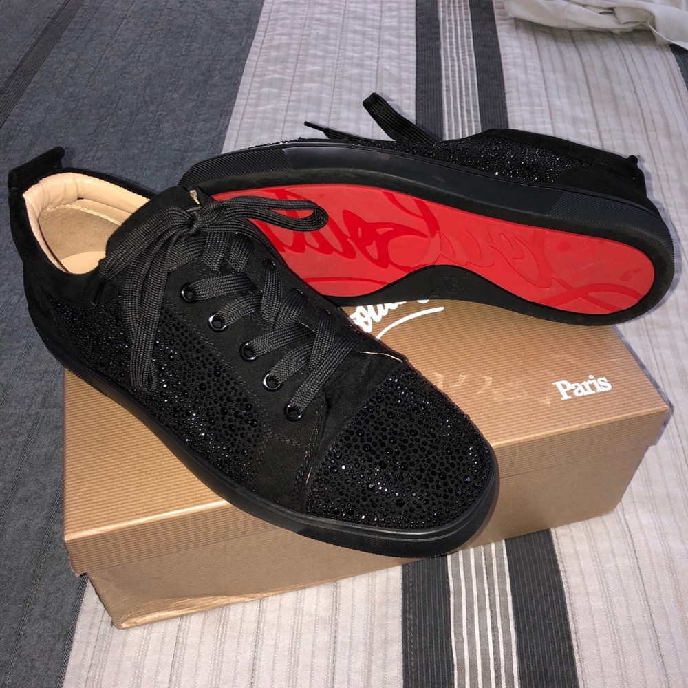 Christian Louboutin Louis Junior Strass